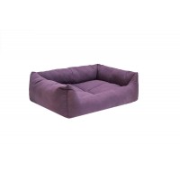 Лежак для собаки Манеж-Бархат для кошек фиолетовый