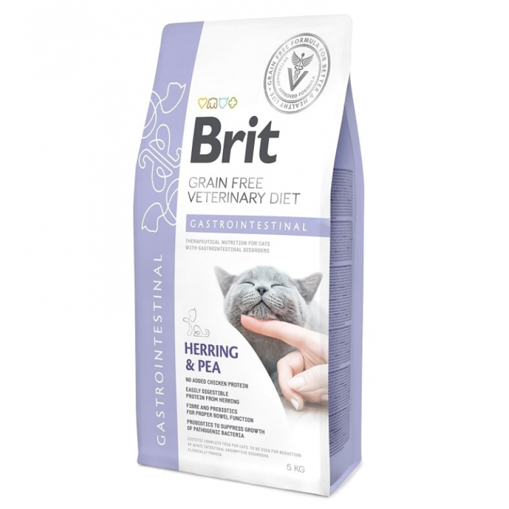 Brit VD Cat Grain free Gastrointestinal - корм для взрослых кошек с нарушениями жкт Brit VD Cat Grain free Gastrointestinal - корм для взрослых кошек с нарушениями жкт