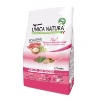 Unica Natura Outdoor - корм для кошек, ветчина, рис и бобы