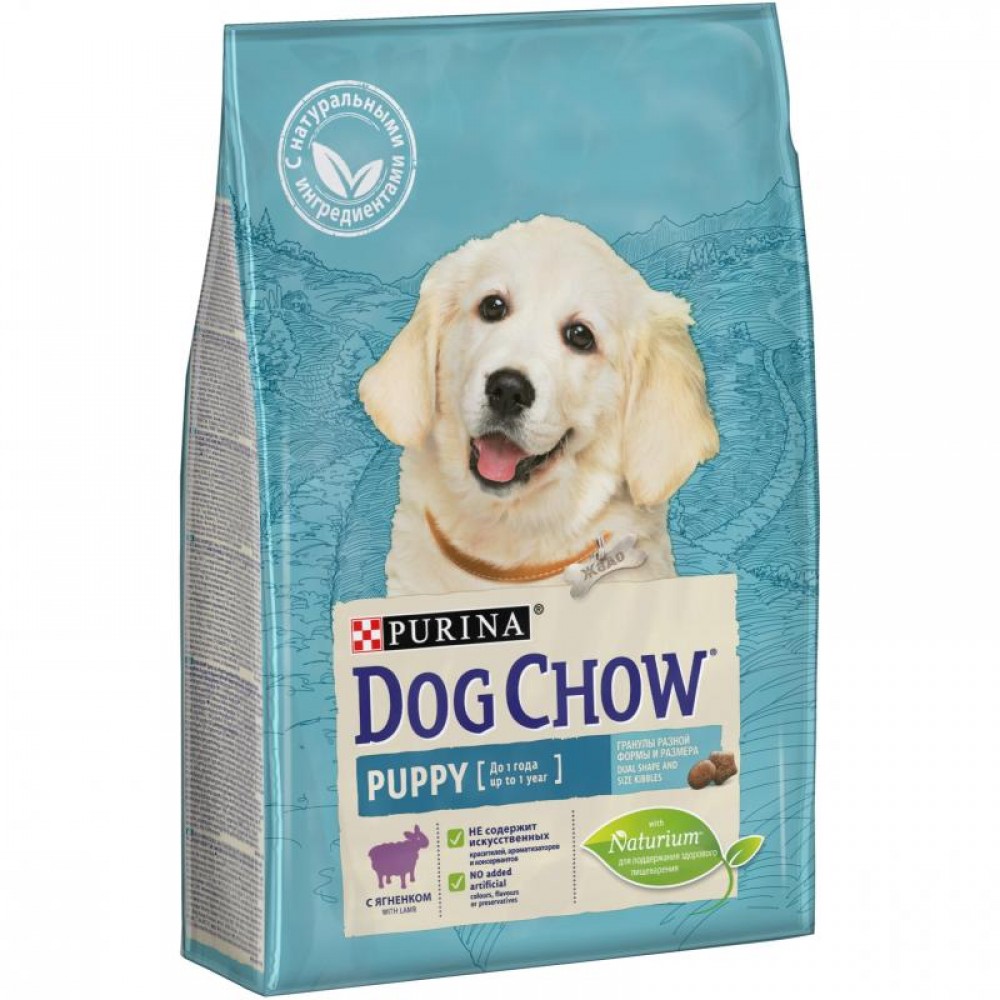 Dog Chow Puppy-сухой корм для щенков с ягненком Dog Chow Puppy-сухой корм для щенков с ягненком