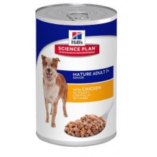 Hill's Mature Adult 7+ Chicken- консервы для пожилых собак с курицей (370 гр.) арт. 8055