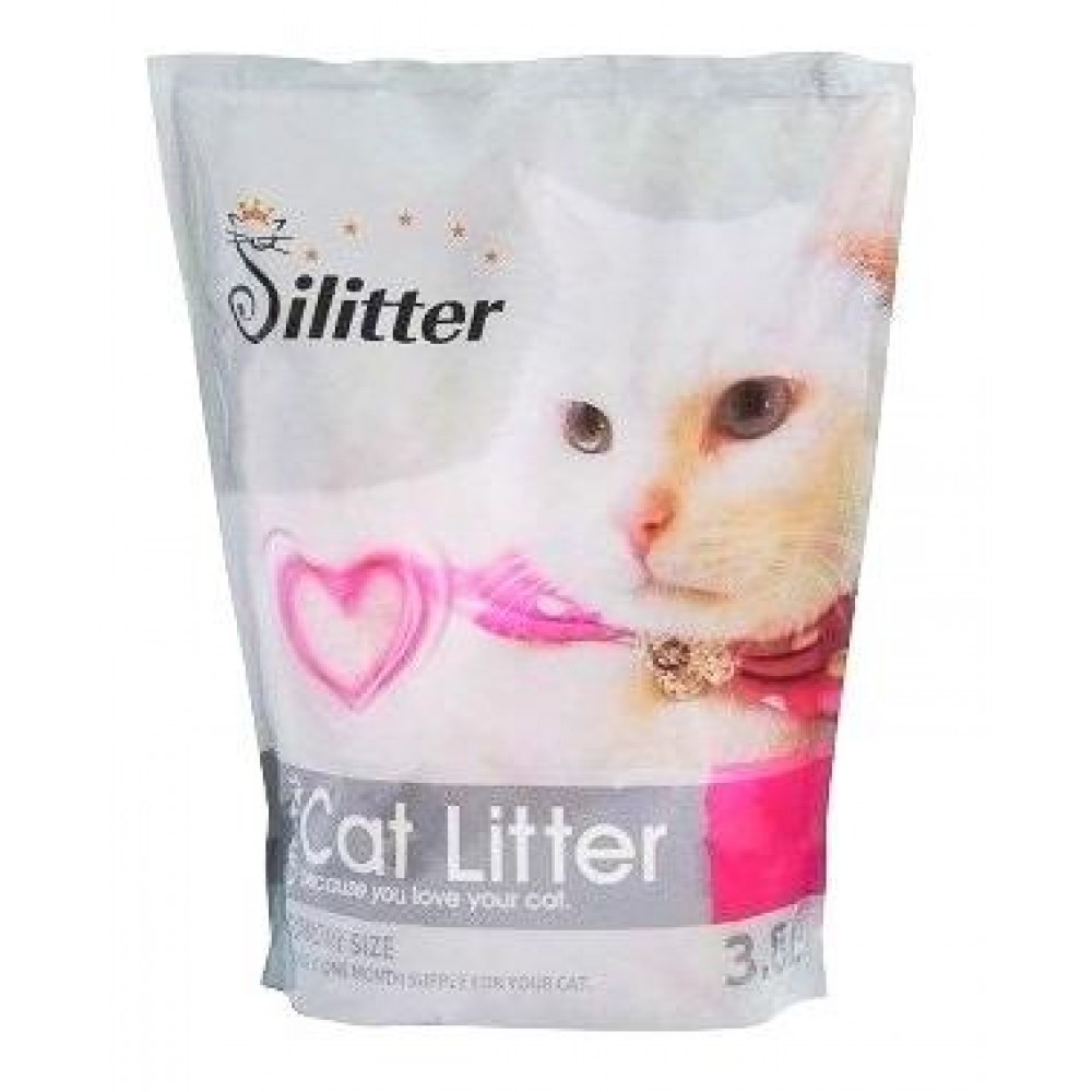 Silitter Silica Gel - наполнитель-силикагель впитывающий для кошачьих туалетов Silitter Silica Gel - наполнитель-силикагель впитывающий для кошачьих туалетов