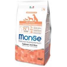 Monge Puppy & Junior Salmon & Rice корм для щенков всех пород Monge Puppy & Junior Salmon & Rice корм для щенков всех пород