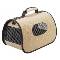 Redplastic Сумка-переноска жёсткая для кошек, PRESTIGE с карманом (несколько размеров)