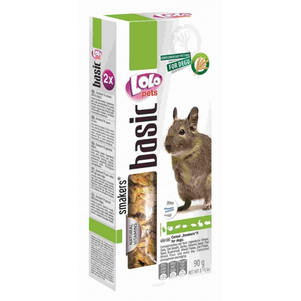LOLO Pets Smakers co злаками для дегу (арт. LO 71706) LOLO Pets Smakers co злаками для дегу (арт. LO 71706)