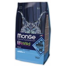 Monge Cat PFB BWild ANCHOVIES - корм для кошек с анчоусами  Monge Cat PFB BWild ANCHOVIES - корм для кошек с анчоусами