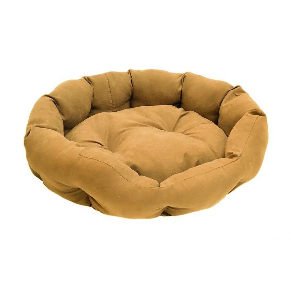 Лежак для кошки пухлый Облако-Бархат 73х56х23 см., цвет охра Дарелл (арт. RP94444) Лежак для кошки пухлый Облако-Бархат 73х56х23 см., цвет охра Дарелл (арт. RP94444)
