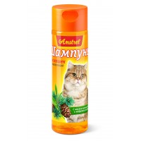 Шампунь Amstrel для кошек ранозаживляющий с маслом чайного дерева и кедровым маслом, 120 мл. (арт. TYZ 254001476)