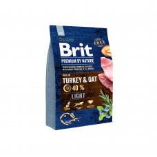 Brit Premium Sensitive Light Turkey & Oats - корм для собак всех пород с избыточным весом Brit Premium Sensitive Light Turkey & Oats - корм для собак всех пород с избыточным весом