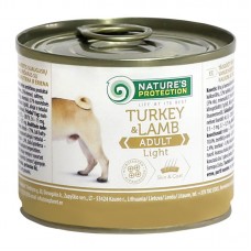Nature’s Protection - консервы для собак, склонных к полноте с мясом индейки и ягненка (200 гр.) Nature’s Protection - консервы для собак, склонных к полноте с мясом индейки и ягненка (200 гр.)