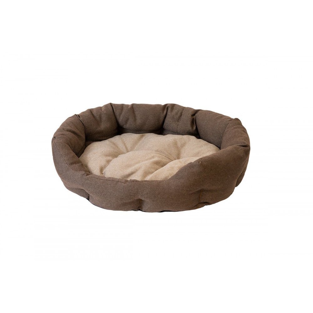 Лежак для кошек овальный пухлый №4 Дарэлл, серия ОБЛАКО-Рогожка, коричневый, 73*56*23 см. ( арт. 94544) Лежак для кошек овальный пухлый №4 Дарэлл, серия ОБЛАКО-Рогожка, коричневый, 73*56*23 см. ( арт. 94544)