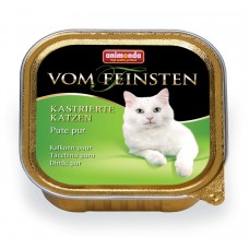 Vom Feinsten-паштет для кастр. котов, индейка (100 г) Animonda Vom Feinsten-паштет для кастр. котов, индейка (100 г) Animonda