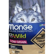 Monge Dog BWild Goose - сухой корм для собак (с мясом гуся) Monge Dog BWild Goose - сухой корм для собак (с мясом гуся)
