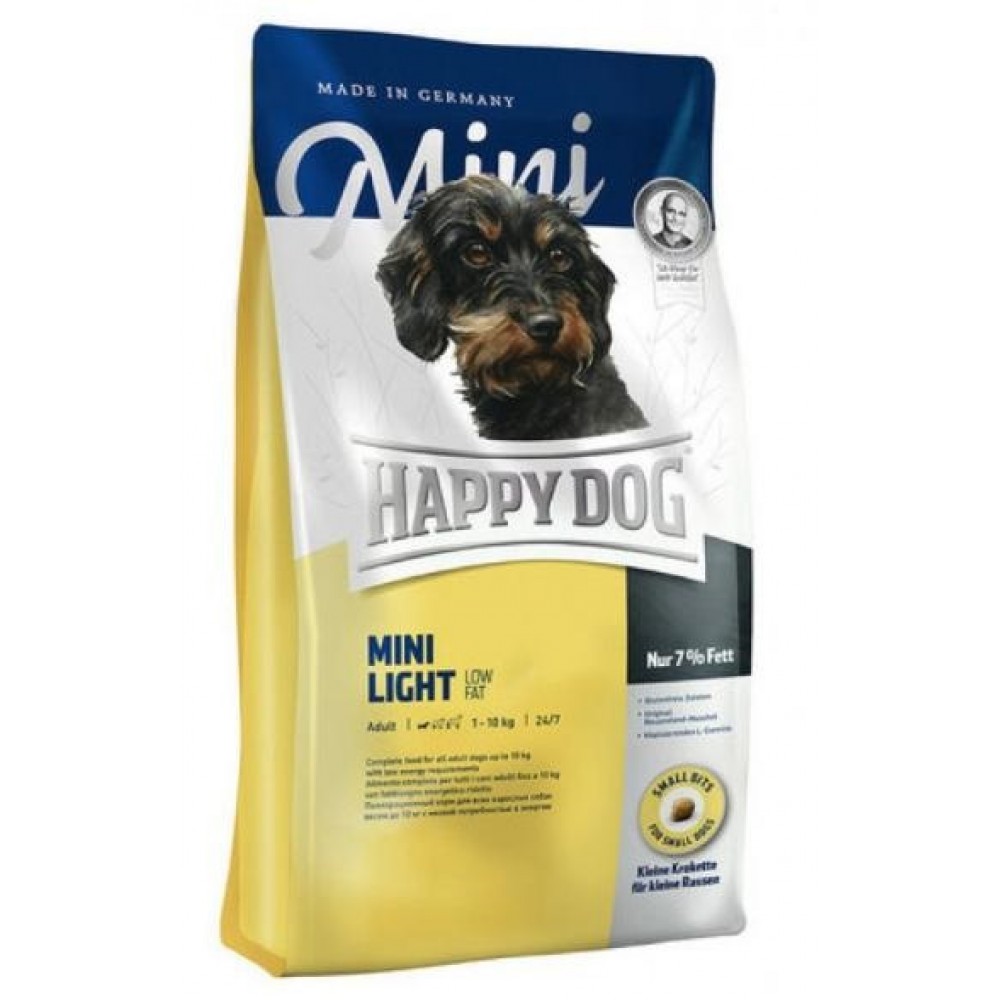 Happy Dog Mini Light fit & vital - для собак мини пород склонных к полноте (ягненок, рис) Happy Dog Mini Light fit & vital - для собак мини пород склонных к полноте (ягненок, рис)