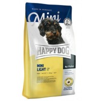 Happy Dog Mini Light fit & vital - для собак мини пород склонных к полноте (ягненок, рис)