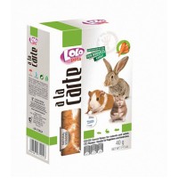 LOLO Pets Хлопья - морковь, 40 г (арт. LO 71012)