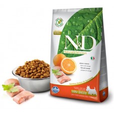 Farmina N&D Dog Mini - беззерновой корм для собак маленьких пород (рыба и апельсин) Farmina N&D Dog Mini - беззерновой корм для собак маленьких пород (рыба и апельсин)
