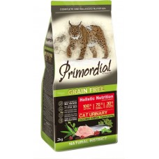 Primordial Cat Urinary Turkey & Herring - беззерновой корм для кошек (профилактика мочекаменной болезни)