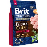 Brit Premium by Nature Senior L+XL - корм для пожилых собак крупных пород