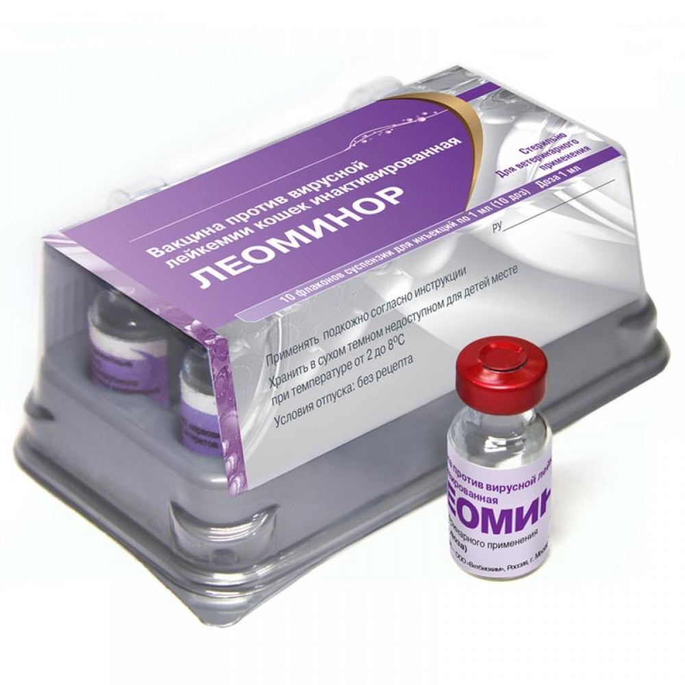 Леоминор против вирусной лейкемии кошек, Вакцина Леоминор против вирусной лейкемии кошек, Вакцина