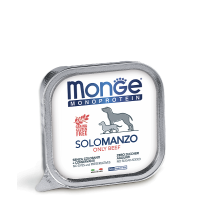 Monge Monoprotein Solo Manzo (Beef) - паштет консервы для собак (говядина 150 г)