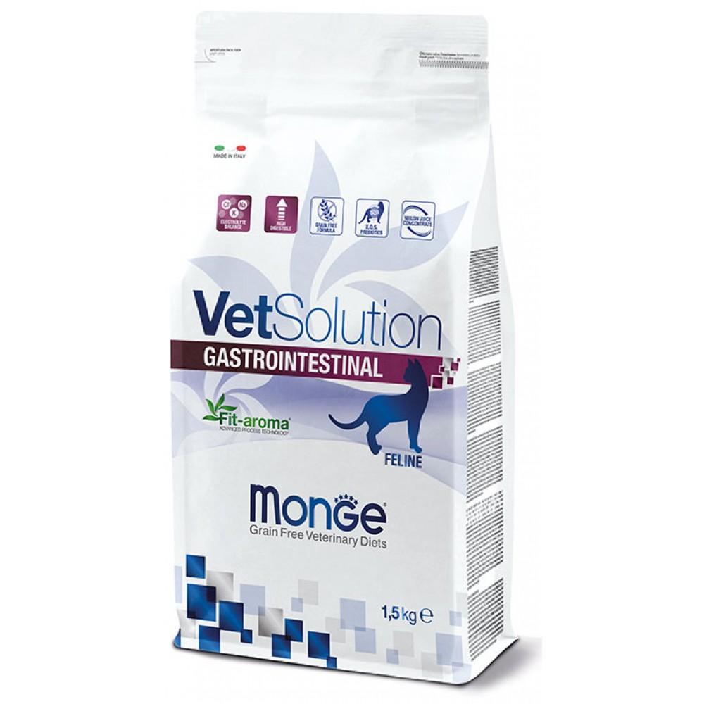 Monge Gastrointestinal Cat - сухой корм для кошек Monge Gastrointestinal Cat - сухой корм для кошек
