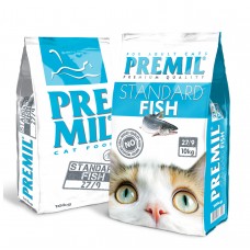 Premil Standard Fish Cat - сухой корм для кошек (рыба)