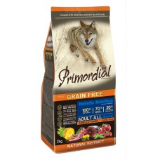 Primordial Dog Lamb & Tuna Grain Free беззерновой корм для собак