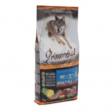Primordial Tuna & Lamb корм для собак беззерновой с тунцом и ягненком