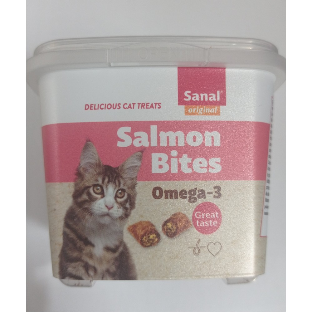 Sanal витамины для котов с лососем (для шерсти и сердца) 75 г Sanal витамины для котов с лососем (для шерсти и сердца) 75 г