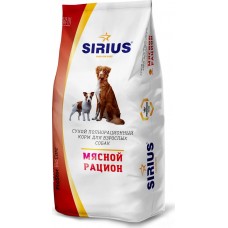 Sirius Adult Dog - корм для собак (мясной рацион) Sirius Adult Dog - корм для собак (мясной рацион)