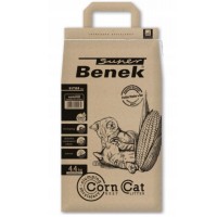 Benek Corn Cat Ultra - наполнитель кукурузный для туалета кошек и котов