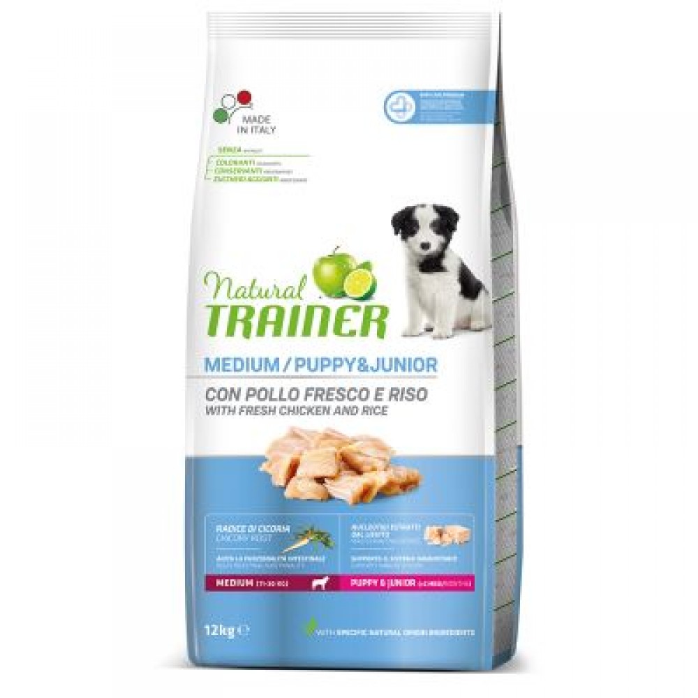 Trainer Natural Dog Puppy Junior-сухой корм для щенков Trainer Natural Dog Puppy Junior-сухой корм для щенков